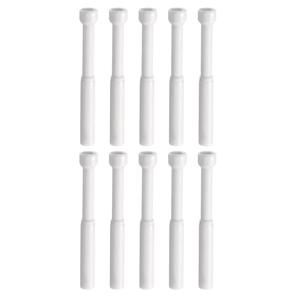 Uxcell 10pcs Push to Connect Fittings G 1/8" Cap Style Pneumatic Blanking Plugs for Water Gas Oil Pipe