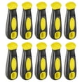 thumbnail image 1 of Uxcell 10pcs Rubber File Handle 4.25 Inch Round and Rectangular Hole Ergonomic Handles for 14" Metal Files, 1 of 7