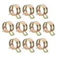thumbnail image 1 of Uxcell 10pcs Spring Band Type Hose Clamps 21mm Silicone Vacuum Pipe Clip, Colorful, 1 of 7