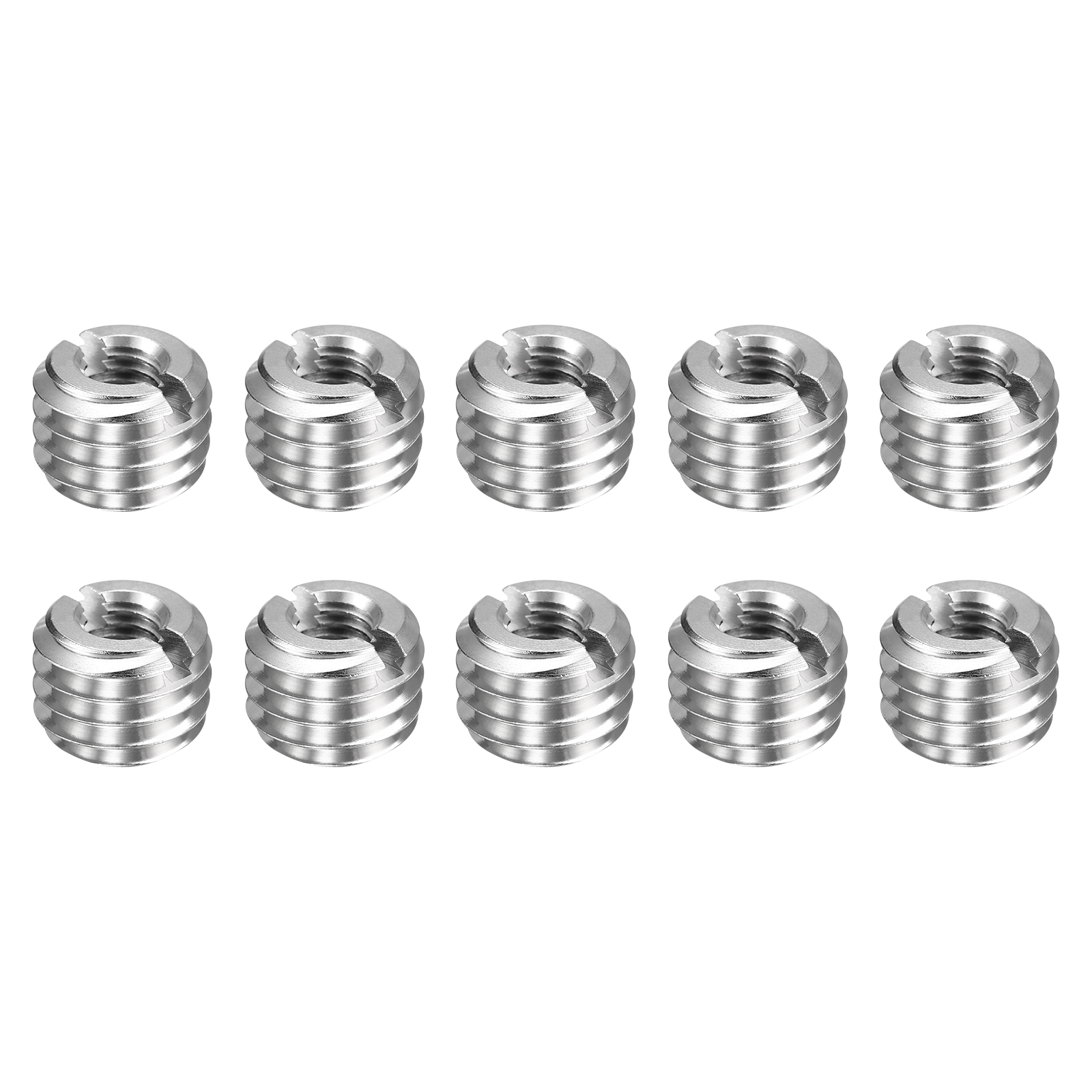Uxcell 10pcs Thread Repair Inserts M10 x 1.5 Male to M5 x 0.8 Female ...