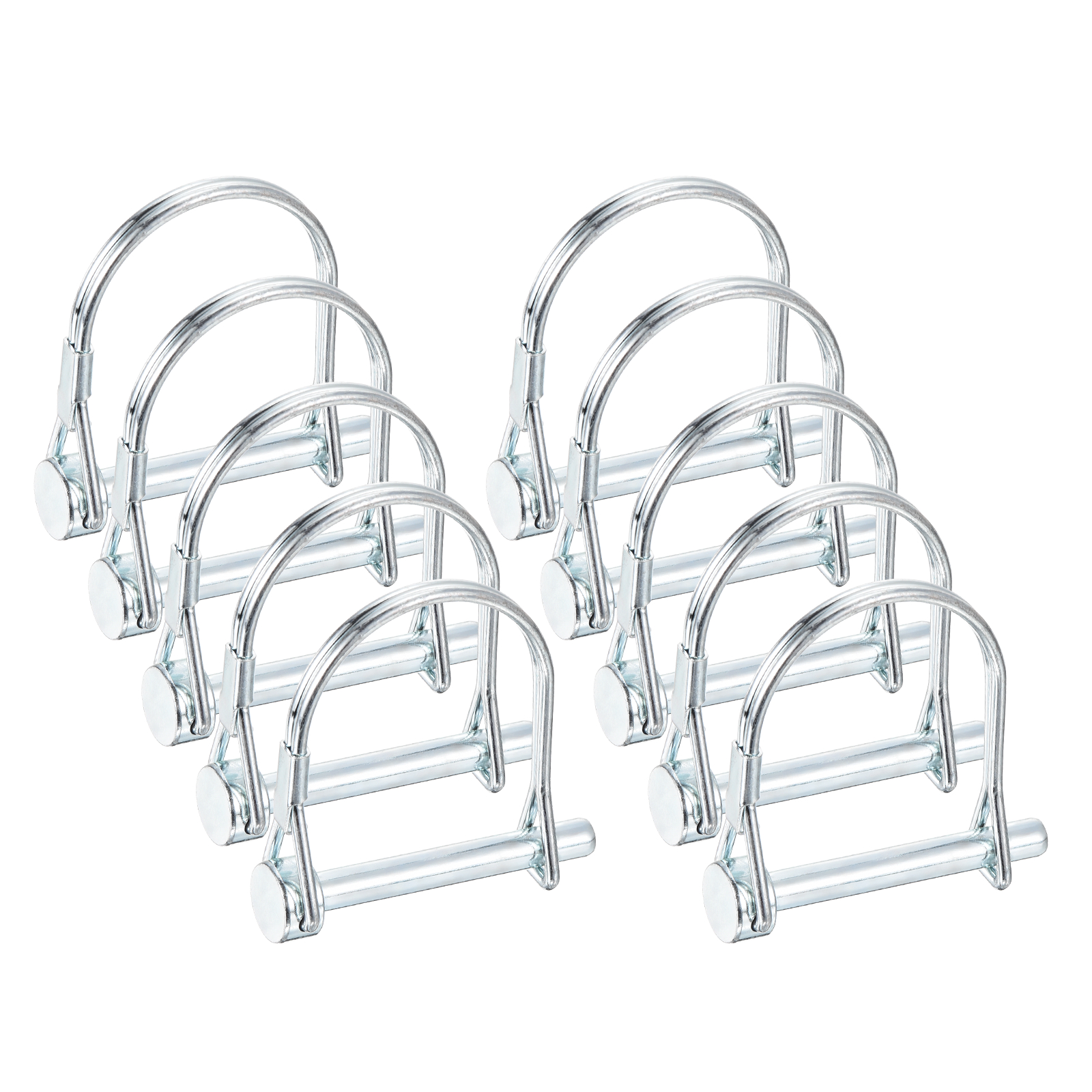 Trailer Rear Pin Uxcell 10pcs Trailer Coupler Pin (1/4