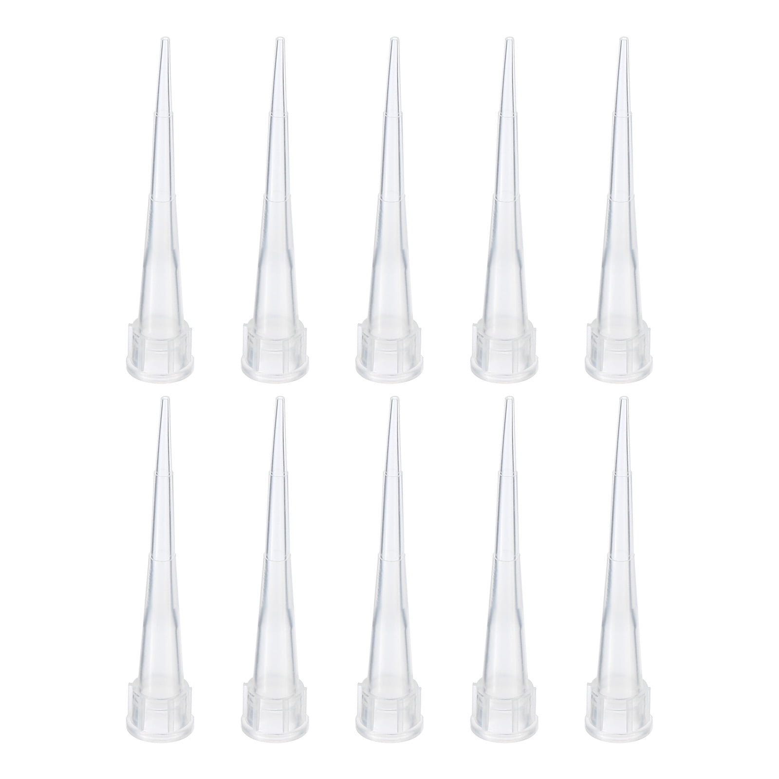Uxcell 10ul Pipette Tips, 500 Pcs Plastic Autoclavable Universal Liquid