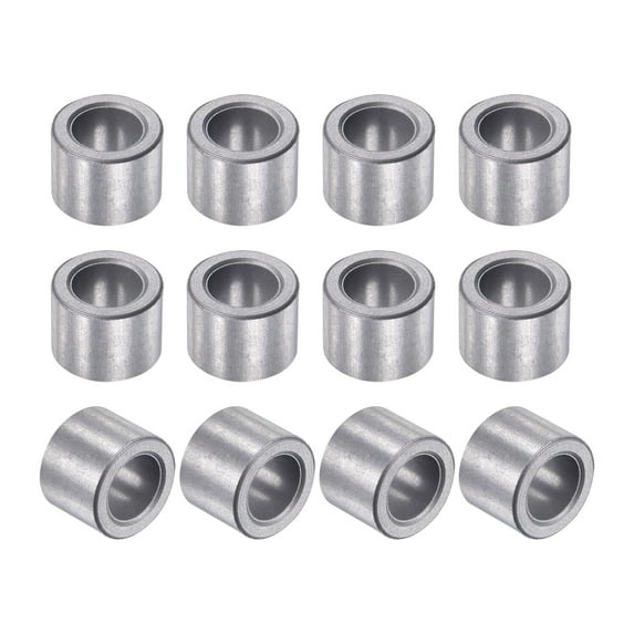 Uxcell 10x16x12mm Sleeve Bearings Sintered Iron Self-Lubricating Bushing 12 Pack