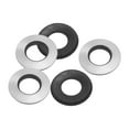 thumbnail image 1 of Uxcell 10x20mm 304 Stainless Steel EPDM Bonded Sealing Neoprene Rubber Washers, 20 Pieces, 1 of 6