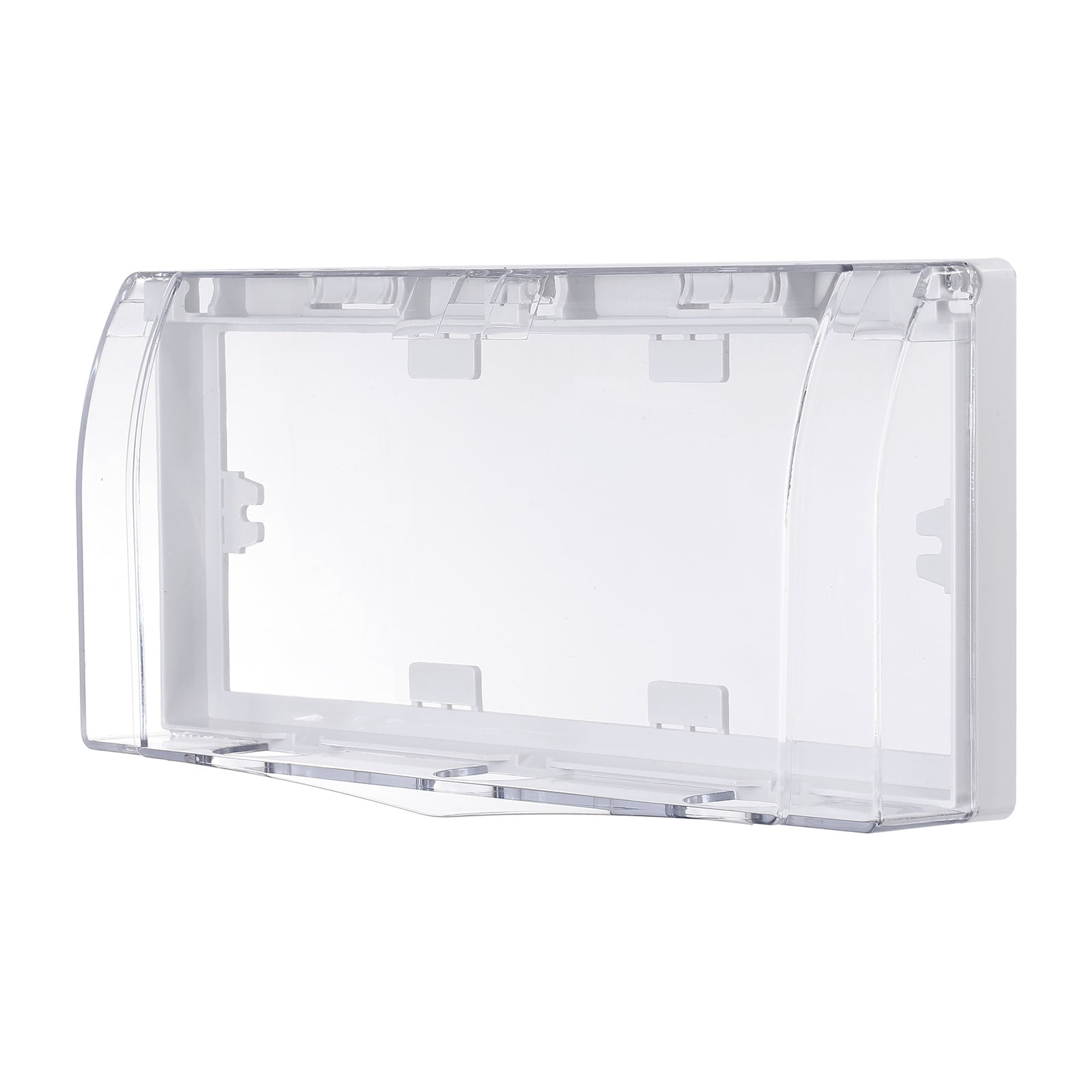 Uxcell 11.02 x 4.72 x 1.77 Inch Outlet Cover Box, Transparent