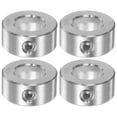 thumbnail image 1 of Uxcell 11/16" Bore 304 Stainless Steel Set Screw Shaft Collars, 1-1/4" OD, 9/16" Width 4 Pack, 1 of 6