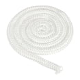 thumbnail image 1 of Uxcell 11/16"x 86" Wood Stove Gasket, Fiberglass Round High Temperature Resistance Seal Rope Replacement, White, 1 of 6