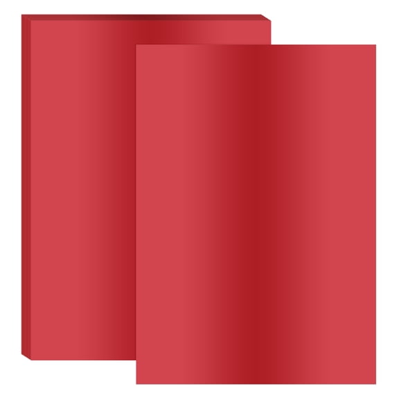 Uxcell Hot Stamping Foil Paper Sheet Red