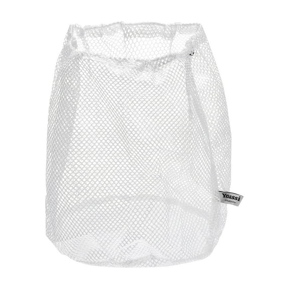 Uxcell Mesh Laundry Bag with Drawstring Small Clothes Mesh Wash Bag 11.8"x15.7"