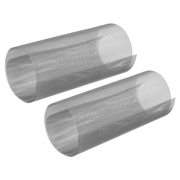 Uxcell 11.8"x23.6" Stainless Steel Woven Wire Mesh 20 Mesh Security Screen Mesh 2 Pack