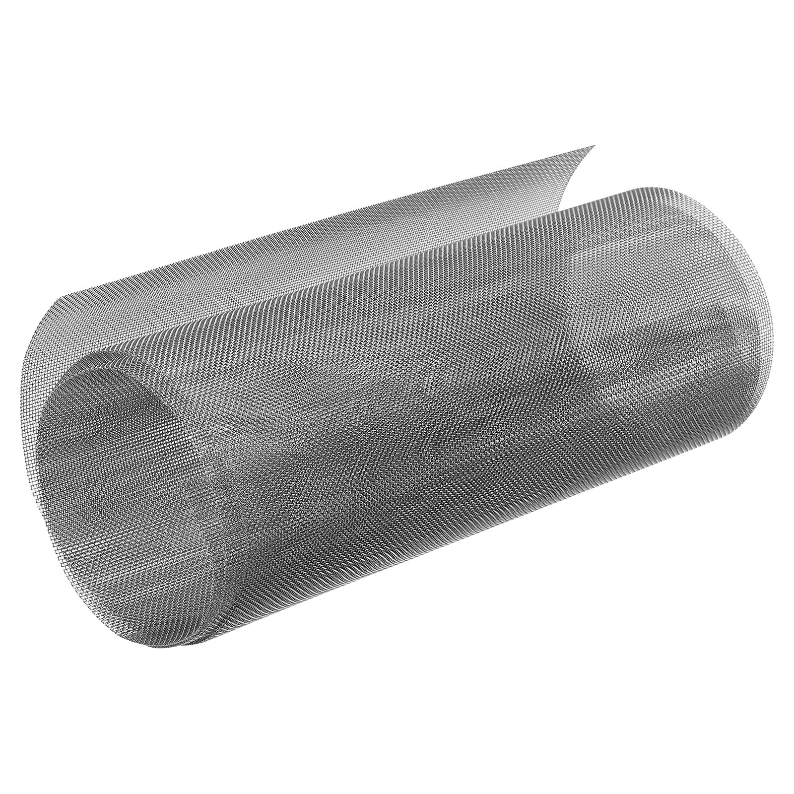 Uxcell 11.8"x39.4" Stainless Steel Woven Wire Mesh 20 Mesh Security