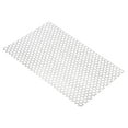 thumbnail image 1 of Uxcell 11.8"x8" 304 Stainless Steel Perforated Sheet, 0.32" Hole Metal Mesh Plate Screen Decorative Ventilation Meshes, 1 of 5
