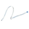 thumbnail image 1 of Uxcell 11.81'' 10 Pins FFC Ribbon Flat Flexible Cable(B Type) for LCD Laptop Plastic White 5pcs, 1 of 5