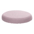 thumbnail image 1 of Uxcell 11" Round Bar Stool Cover, Washable Elastic Stool Cushion Slipcovers Light Pink, 1 of 7