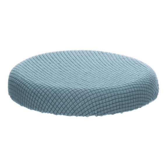 Uxcell 11" Round Bar Stool Cover, Washable Elastic Stool Cushion Slipcovers Sky Blue