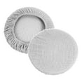 thumbnail image 1 of Uxcell 11" Round Bar Stool Covers, Washable Elastic Stool Cushion Cover for Kitchen Living Room Light Gray, 1 of 7