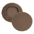 thumbnail image 1 of Uxcell 11" Round Bar Stool Covers, Washable Elastic Stool Cushion Cover for Kitchen Living Room Tan, 1 of 7
