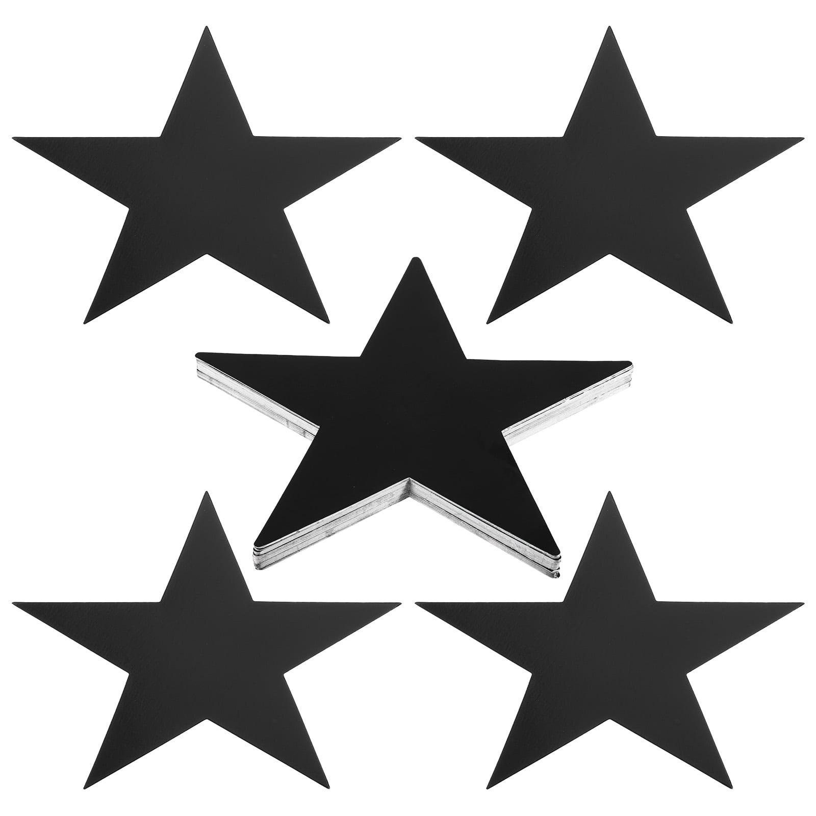 Uxcell 11" Star Cutouts, 48 Pack Star Cutout Double Printed Paper Stars
