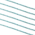thumbnail image 1 of Uxcell 11 Yard/10m Crystal Rhinestone Close Chain Trim 2.5mm Trimming Claw Chain String for Crafts, Blue 1 Roll, 1 of 5