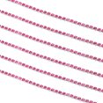 thumbnail image 1 of Uxcell 11 Yard/10m Crystal Rhinestone Close Chain Trim 2mm Trimming Claw Chain String for Crafts, Rose Red 1 Roll, 1 of 5