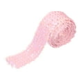 thumbnail image 1 of Uxcell 11 Yards 2 Inch Elastic Sequins Trim 5 Row Flat Sequin Strip Sequins Fabric Ribbon for Sewing Pink, 1 of 6