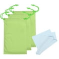 thumbnail image 1 of Uxcell 11"x7" Ski Goggle Bag Microfiber Goggle Pouch with Glasses Cloth Draw String, Green 3 Pack, 1 of 6