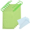 thumbnail image 1 of Uxcell 11"x7" Ski Goggle Bag Microfiber Goggle Pouch with Glasses Cloth Draw String, Green 6 Pack, 1 of 6
