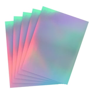 Holographic Cardstock Lava pack of 5