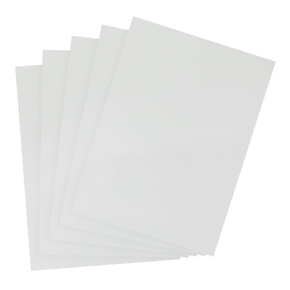 Uxcell 11"x8.5" Metallic Mirror Board Sheets, 10 Pack Silver Cardstock Foil Board Reflective Sheet 250gsm