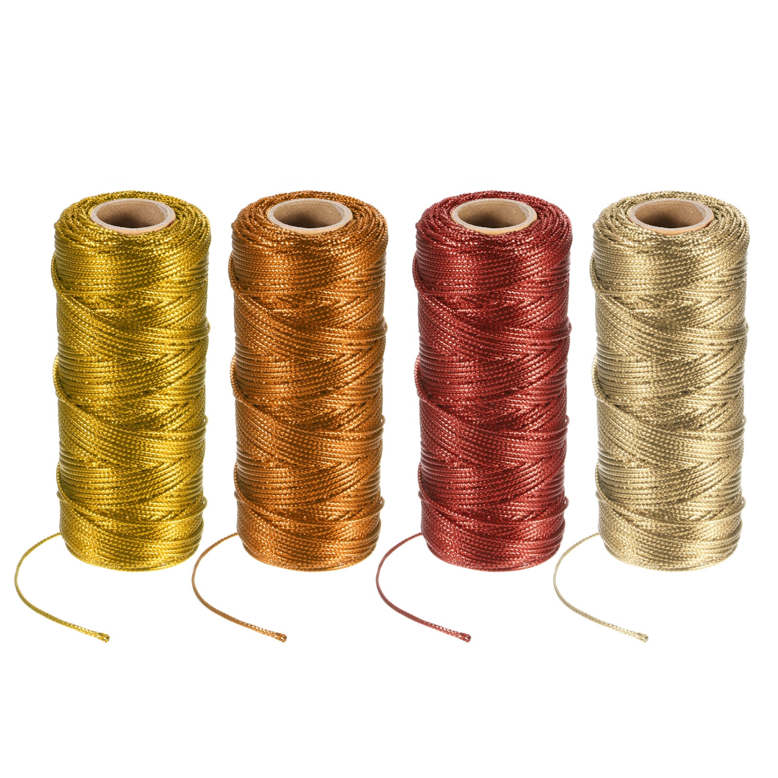 Copper String Rope Uxcell 110Yard 1.5mm Gold, Red, Champagne, Copper Twine String, Ropes ...