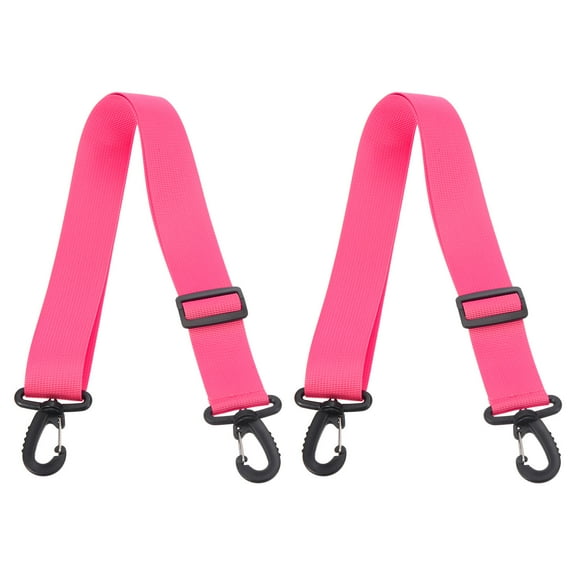 Uxcell 110cmx3.8cm Ski Carrier Strap, 2 Pack Snowboard Boot Strap, Pink