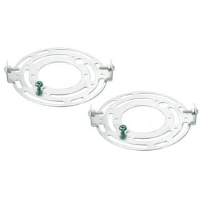 Uxcell 110mm (4.33") Universal Light Fixture Mounting Bracket Kit, 2 Set Light Crossbar Plate for Close To Ceiling Light