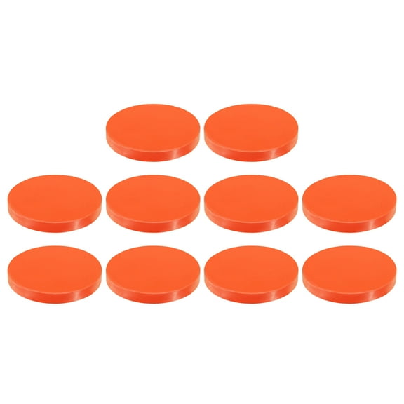 Uxcell 110mm ID Pipe End Cap Fitting, 10Pcs Furniture Grade Plug Coupling, Red