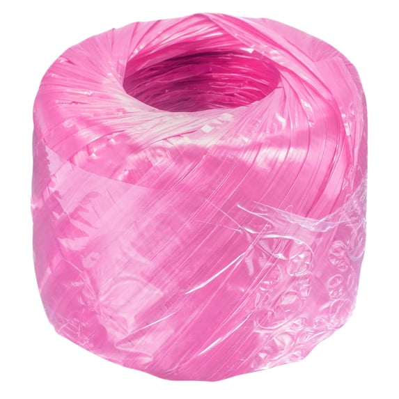 Uxcell Polyester Nylon Plastic Rope Twine Household Bundled for Daily Binding Packing 1148.2ft Length Pink