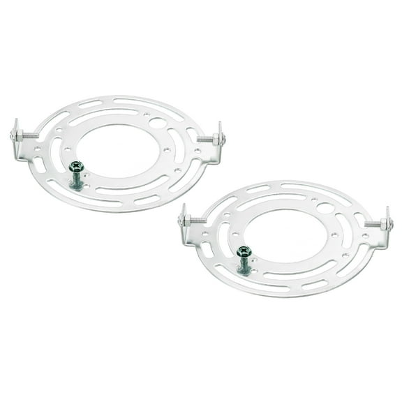 Uxcell 115mm (4.53") Universal Light Fixture Mounting Bracket Kit, 2set Light Crossbar Plate for Close To Ceiling Light