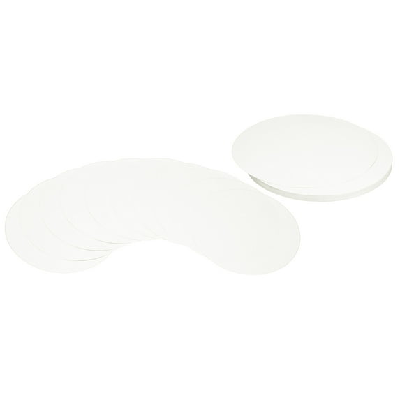 Uxcell 11inch Circle Card Stock, 36Pcs Round Shape Cutouts Paper, White