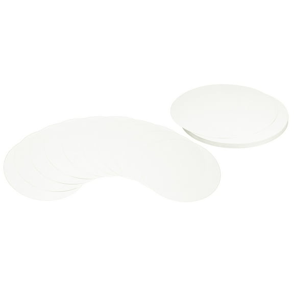 Uxcell 11inch Circle Card Stock, 36Pcs Round Shape Cutouts Paper, White
