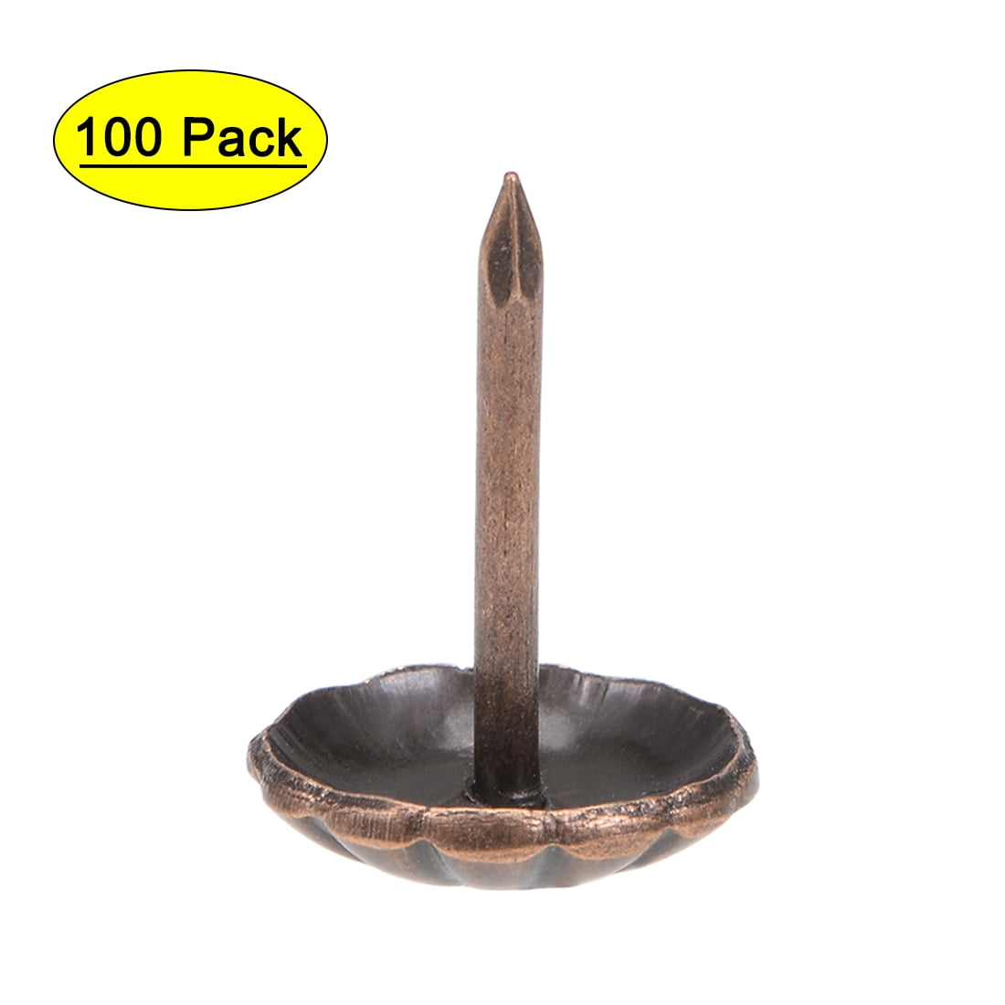 ValueX Drawing Pin 9.5mm Brass (Pack 100) - Hunt Office UK