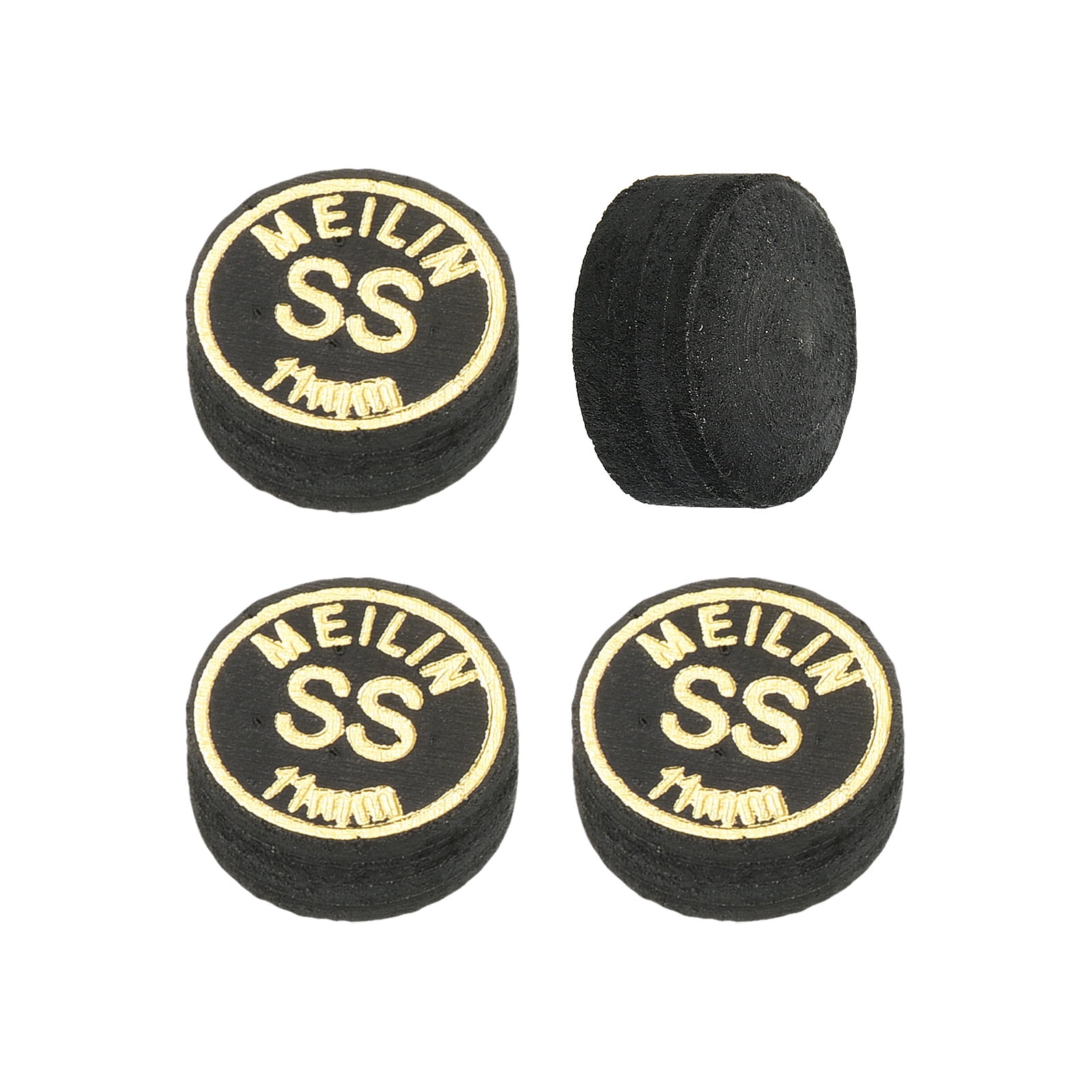 Uxcell 11mm Glue on Laminated Super Soft Pool Billiard Stick Cue Tips