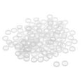 thumbnail image 1 of Uxcell 11mm O.D. 2mm Thick Nylon Flat Washers for M8 Screw Bolt, 300 Count, 1 of 6