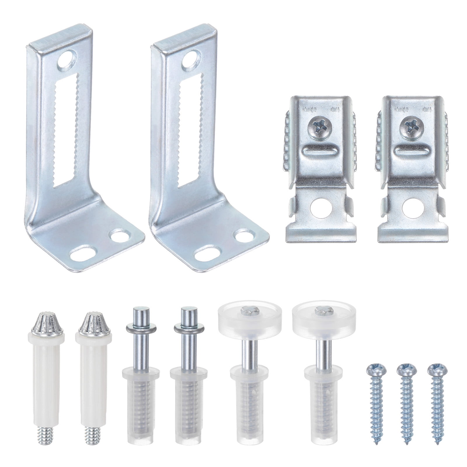 Uxcell 11pcs Bifold Door Hardware Kit Include Top & Bottom Pivot