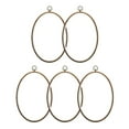 thumbnail image 1 of Uxcell 11x8.7inch Embroidery Hoops, 5Pcs Oval Frame Cross Stitch Hoop Ring, 1 of 8