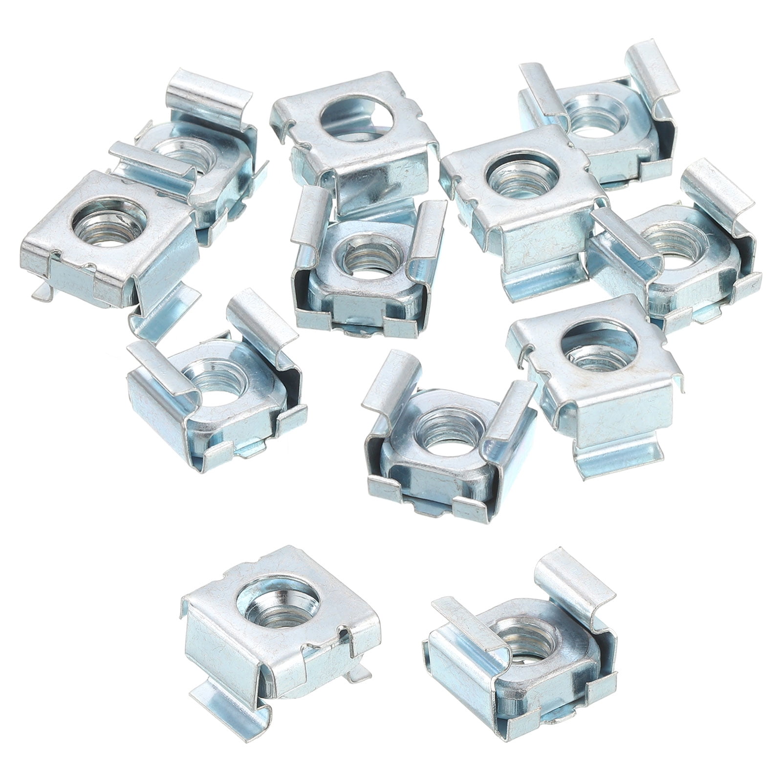 Idomin Cage Nut Stainless Steel M4 M5 M6 M8 M10 Captive Nuts Server Rack Mount Nut (Size : M4x0.7 (10pcs - View #4