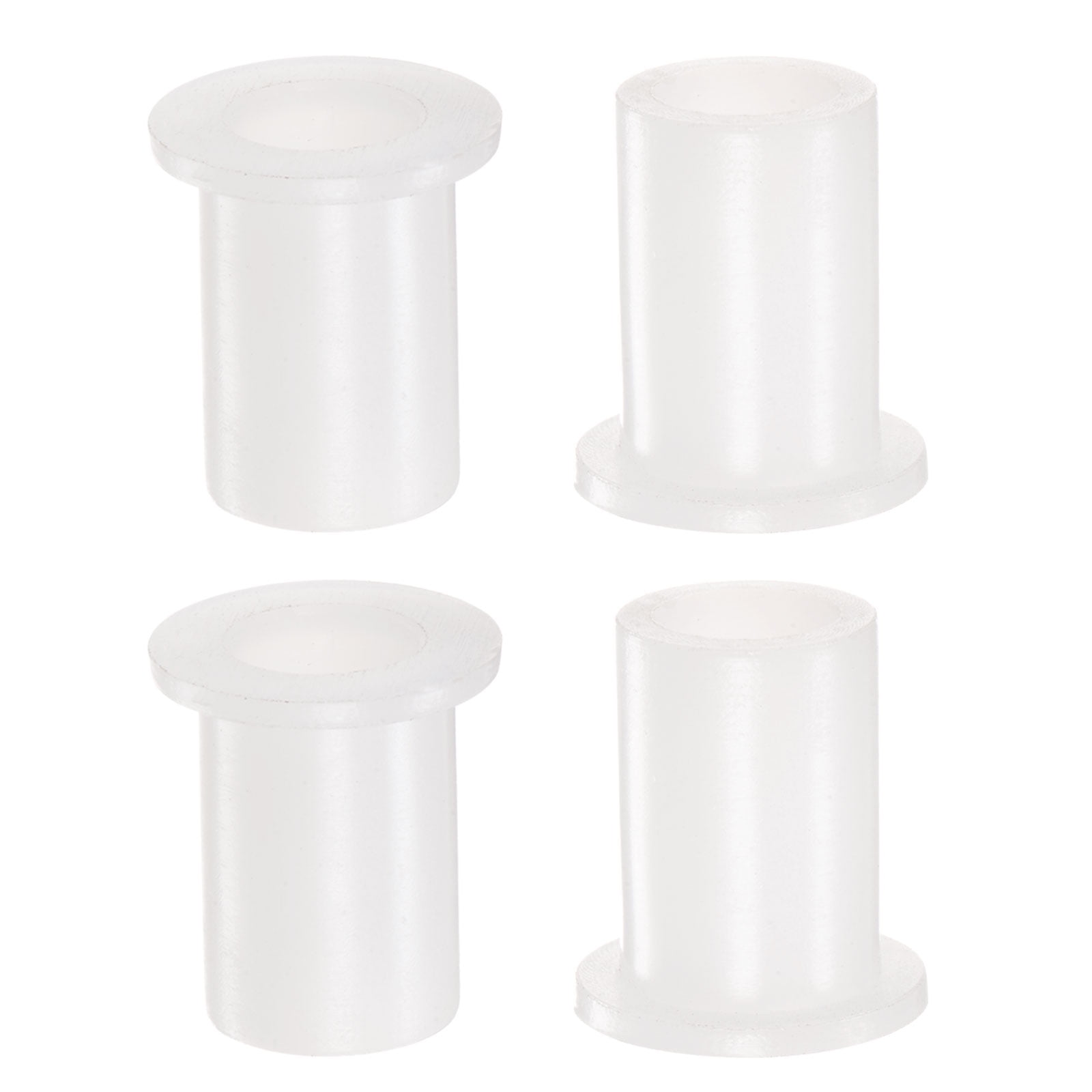 Uxcell 12.3mmx17.2mmx26.1mm Flanged Sleeve Bearings Nylon Bushings