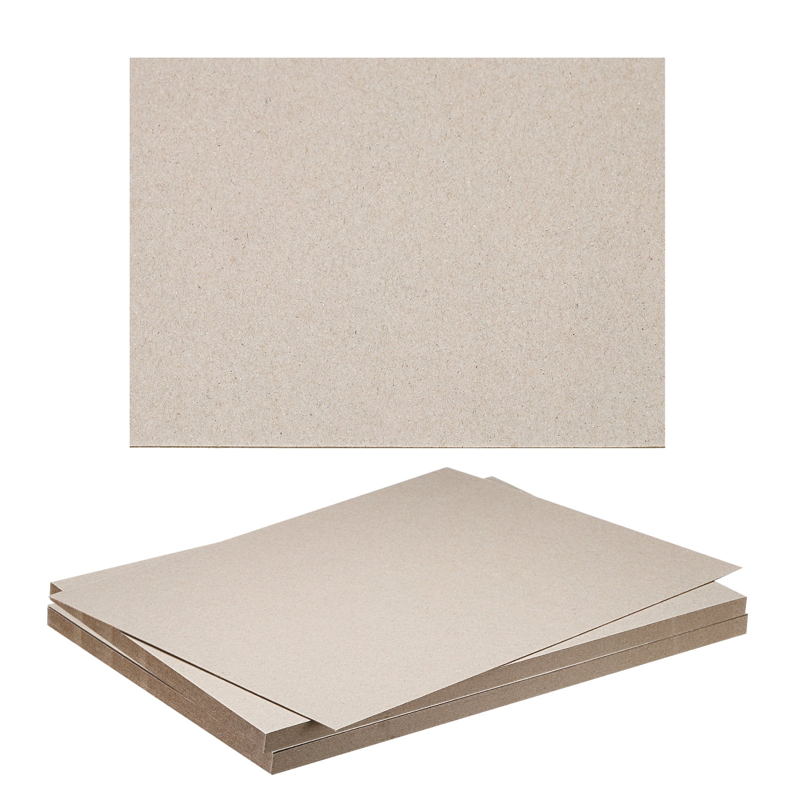 Uxcell 12.5"x10" Gray Cardstock, 40 Sheets Thick Craft Paper Blank Card Stock Paper for Scrapbook Making Cards DIY