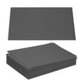 thumbnail image 1 of Uxcell 12.5x10x0.13" Chipboard Sheets, 10Pcs 125PT Thick Book Board Binders Board Sturdy Bookbinding Supplies, Black, 1 of 7