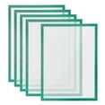 thumbnail image 1 of Uxcell 12.8" x 17.72" Magnetic Display Frame A3 Adhesive Magnetic Sign Holder Green 5 Pack, 1 of 6