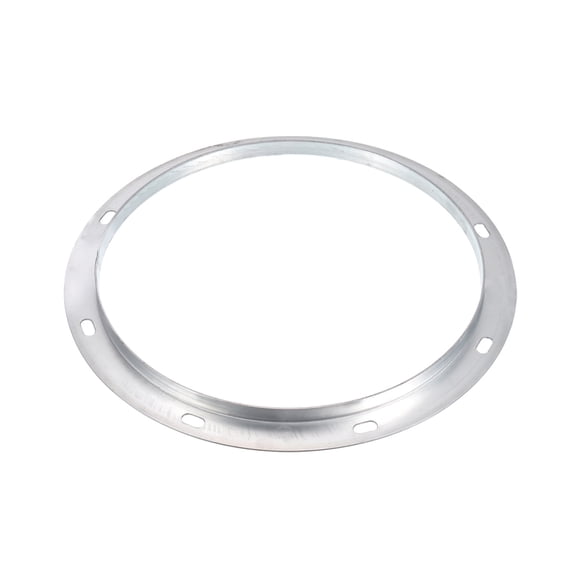Uxcell 12" Duct Connector Flange Straight Pipe Flange Duct Mounting Plate for Heating Cooling Ventilation HVAC Steel