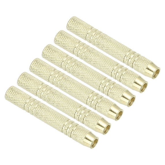 Uxcell 12 Grams Metal Dart Replacements Barrel, Gold Tone 6Pcs