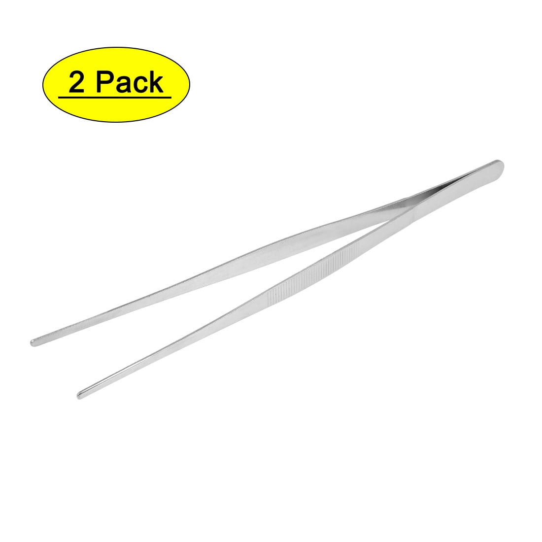 2-PCs of Handy 12 Extra-Long Tweezers Instruments Forceps